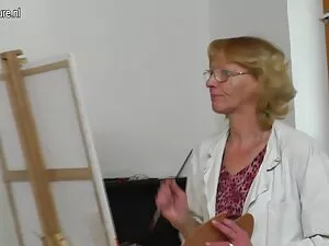MILF rubia tetona ch ...